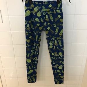 OS lularoe cactus leggings Blue